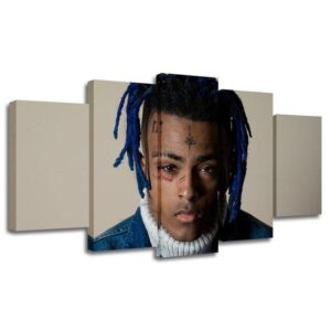 Music Xxxtentacion - Music 5 Panel Canvas Art Wall Decor
