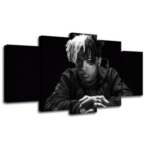 Musicians Xxxtentacion 2 - Music 5 Panel Canvas Art Wall Decor