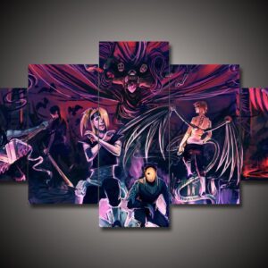 Naruto 7 - Anime 5 Panel Canvas Art Wall Decor