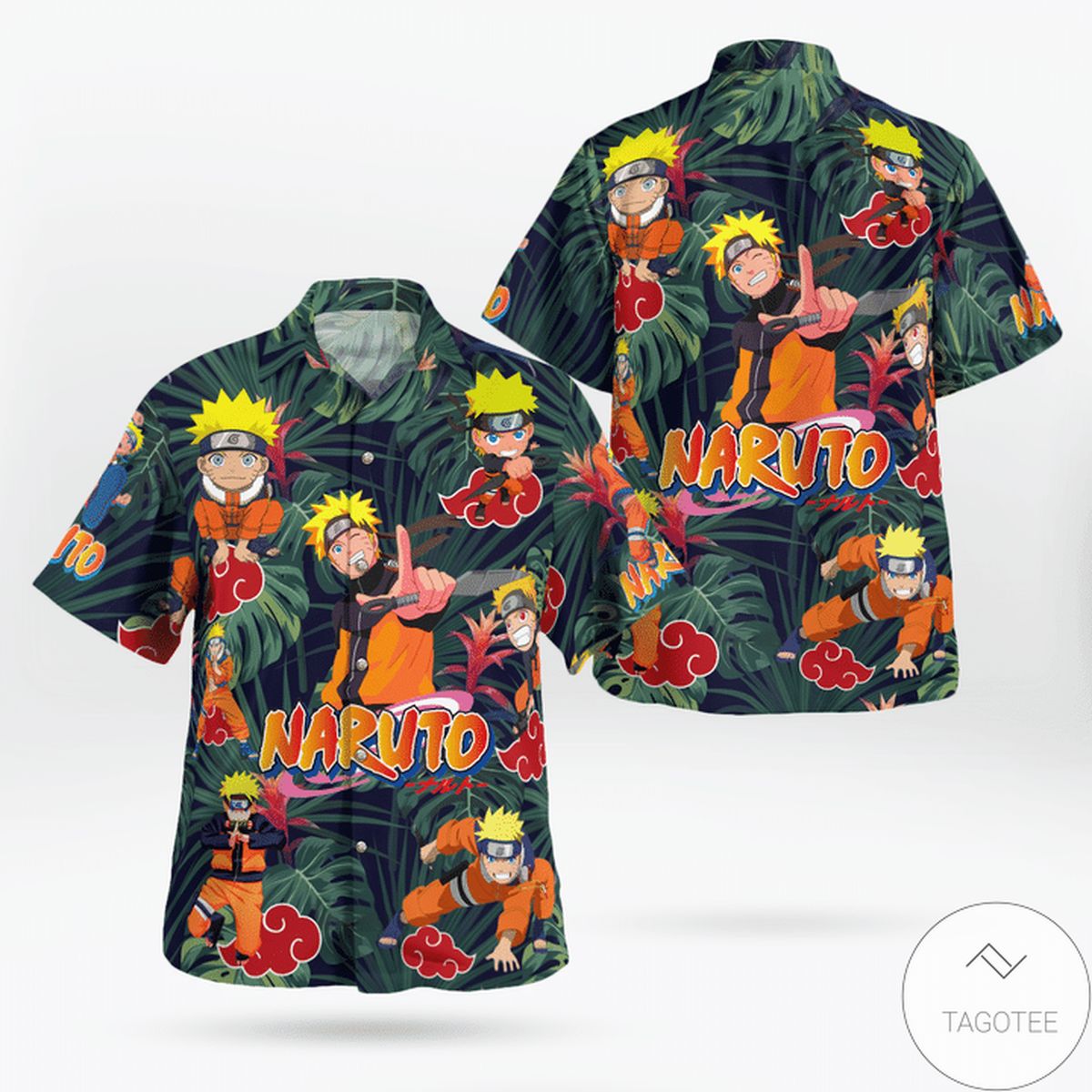 Naruto Tropical Hawaiian Shirt Naruto Tropical Hawaiian Shirt