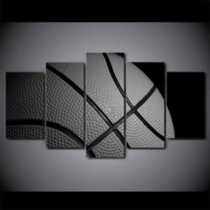 Nba Basketball 1 - Sport 5 Panel Canvas Art Wall Decor