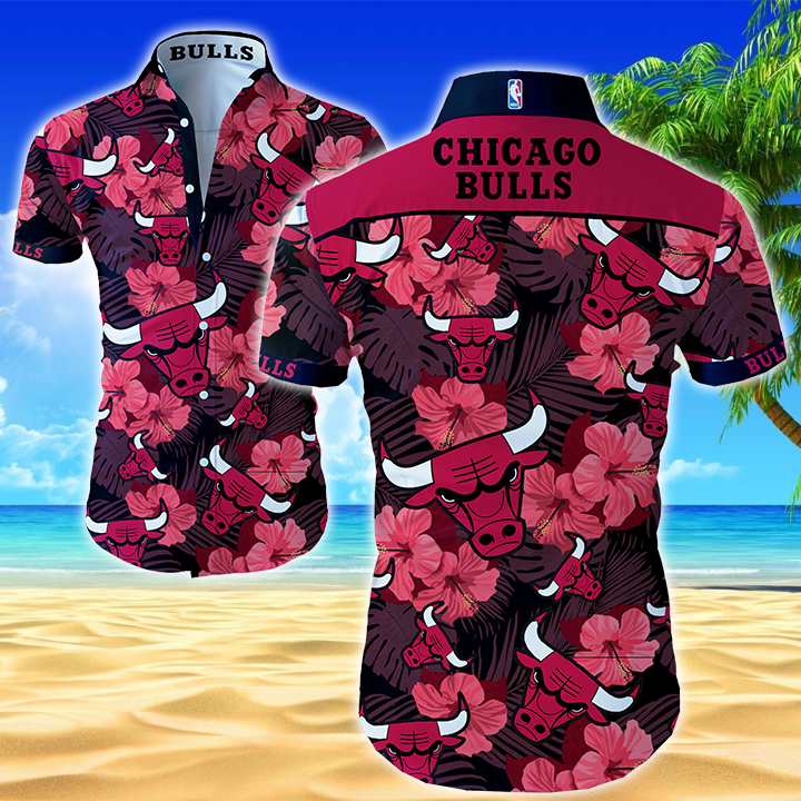 Nba Chicago Bulls Hawaiian Hawaiian Shirt Summer Button Up Nba Chicago Bulls Hawaiian Hawaiian Shirt Summer Button Up