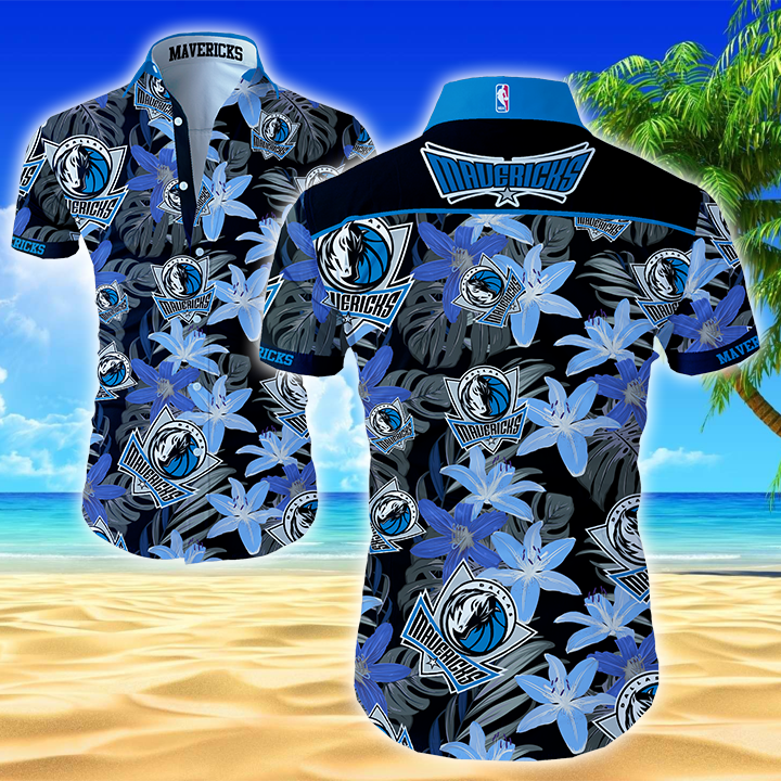Nba Dallas Mavericks Hawaiian Hawaiian Shirt Summer Button Up Nba Dallas Mavericks Hawaiian Hawaiian Shirt Summer Button Up