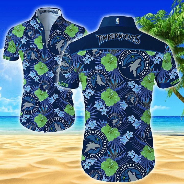 Nba Minnesota Timberwolves Hawaiian Shirt Nba Minnesota Timberwolves Hawaiian Shirt