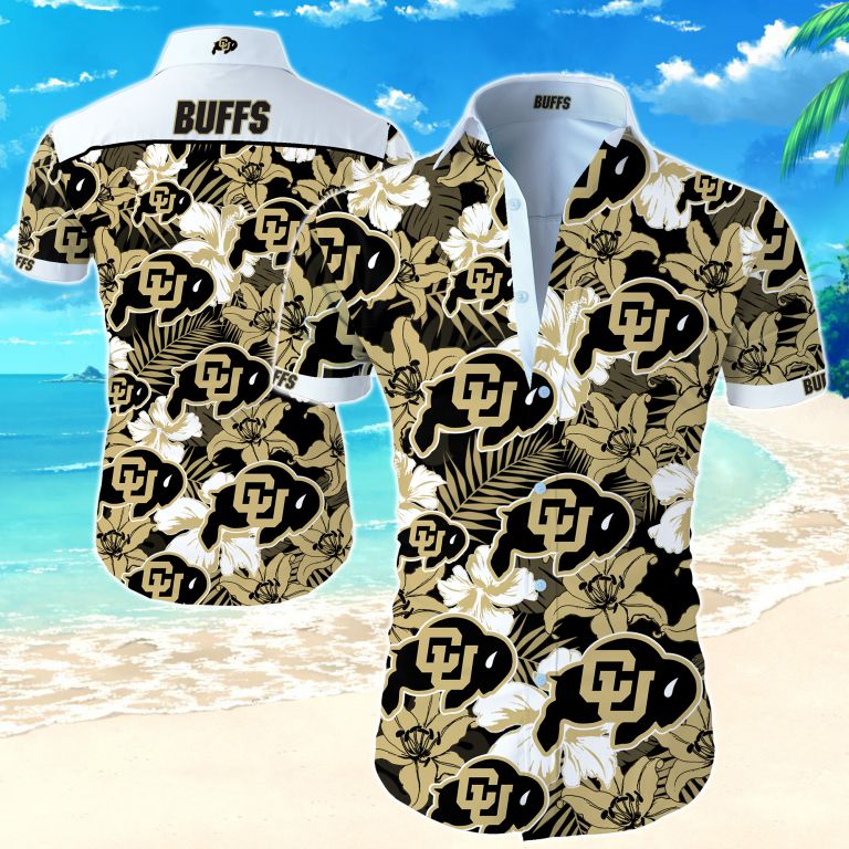 Ncaa Colorado Buffaloes Hawaiian Shirt Summer Button Up Ncaa Colorado Buffaloes Hawaiian Shirt Summer Button Up