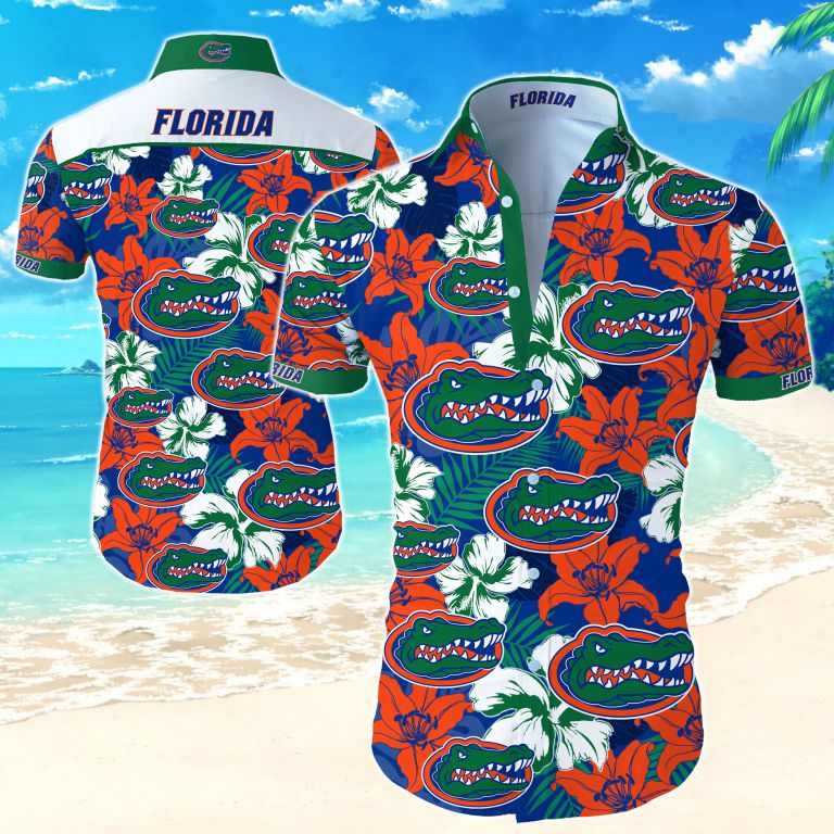 Ncaa Florida Gators Hawaiian Shirt Summer Button Up Ncaa Florida Gators Hawaiian Shirt Summer Button Up