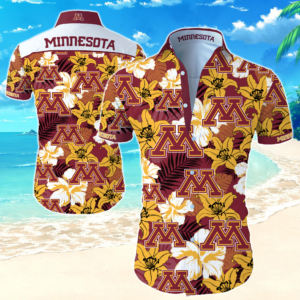 Ncaa Minnesota Golden Gophers Hawaiian Shirt Summer Button Up