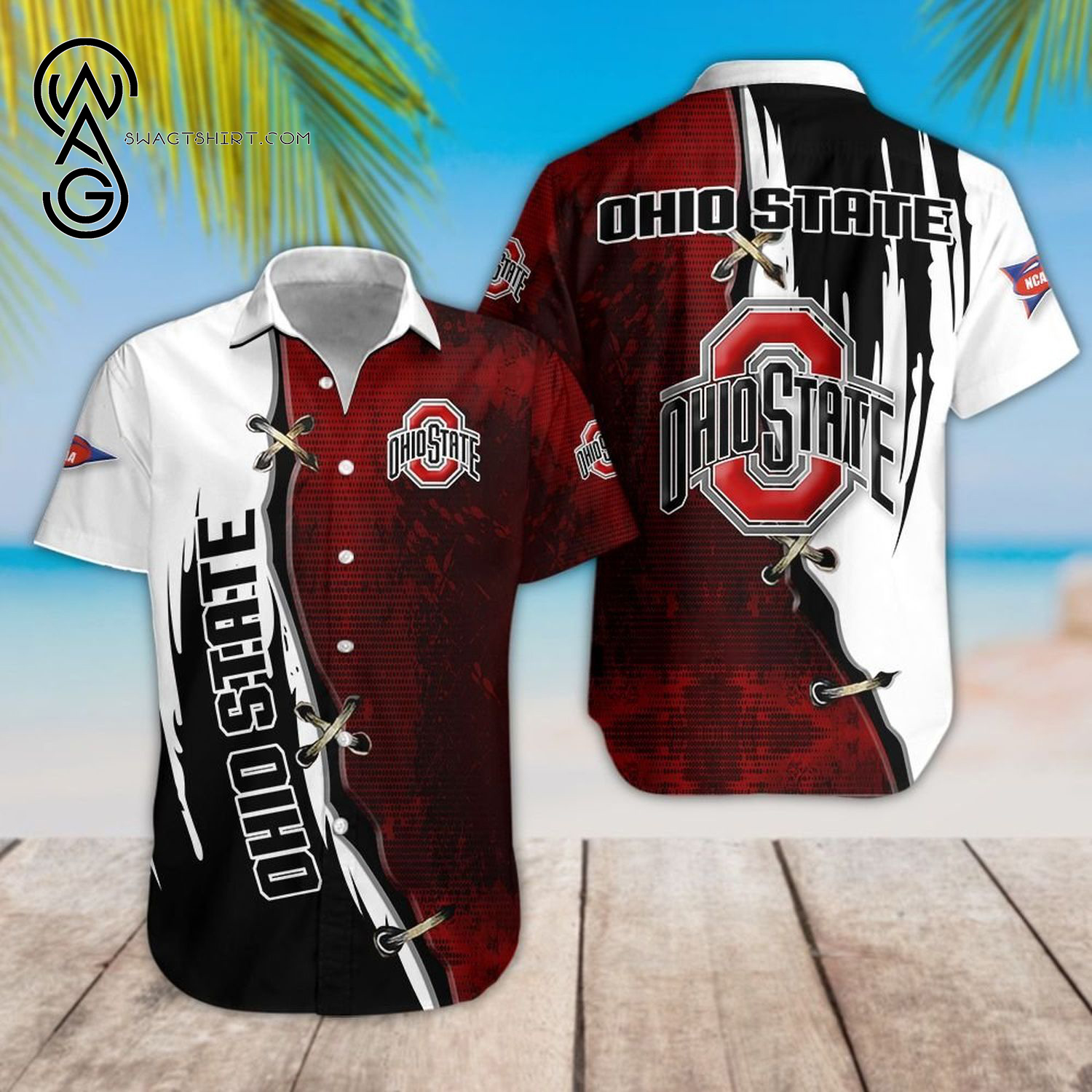Ncaa Ohio State Buckeyes Sport Team Hawaiian Shirt Ncaa Ohio State Buckeyes Sport Team Hawaiian Shirt