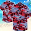 New England Patriots Coconut Tree Hawaiian Shirt Summer Button Up