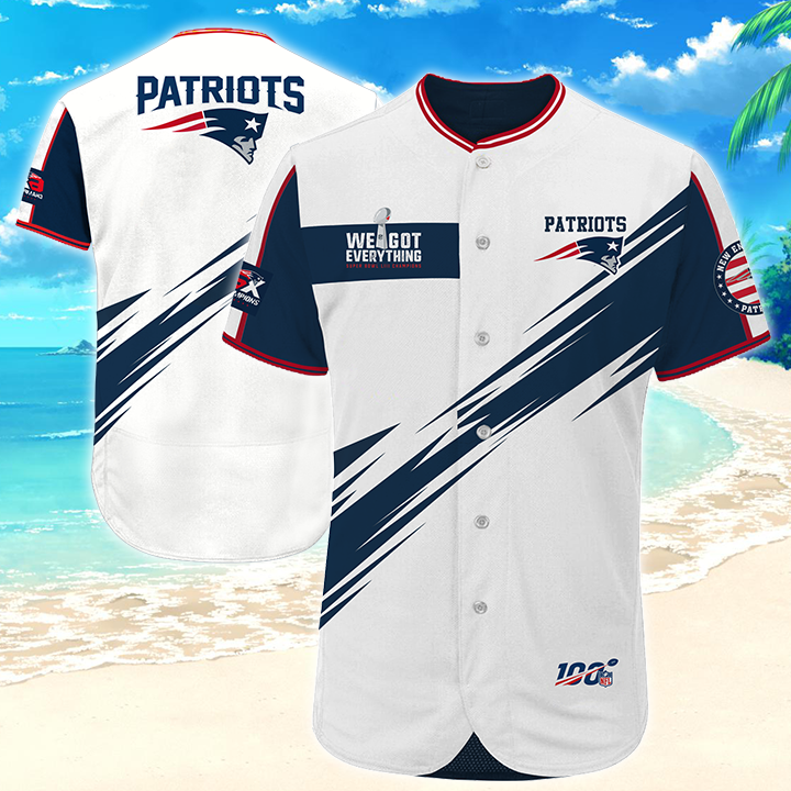 New England Patriots Hawaiian Shirt Summer Button Up New England Patriots Hawaiian Shirt Summer Button Up