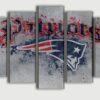 New England Patriots - Sport 5 Panel Canvas Art Wall Decor