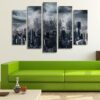 New York City 08 - Nature 5 Panel Canvas Art Wall Decor