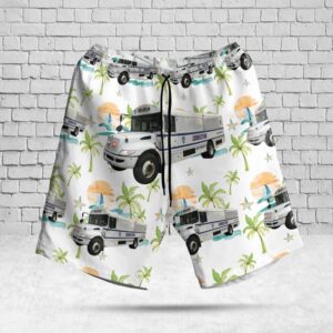 New York City Department Of Correction Bus Hawaiian Shirt