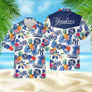 New York Yankees Major League Baseball Tropical Hawaiian Shirt