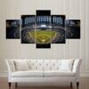 New York Yankees Stadium 1 - Sport 5 Panel Canvas Art Wall Decor