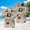 Newspaper Horror Character Halloween Hawaiian Shirt