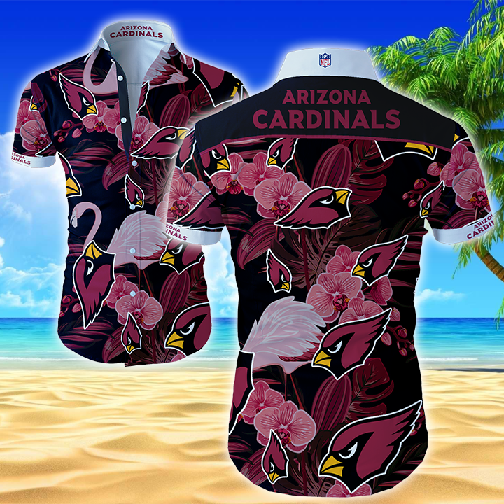 Nfl Arizona Cardinals Hawaiian Shirt Summer Button Up Nfl Arizona Cardinals Hawaiian Shirt Summer Button Up
