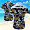 Nfl Baltimore Ravens Hawaiian Shirt Summer Button Up