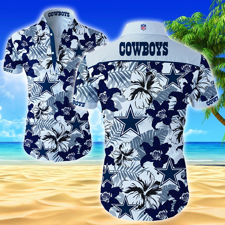 Nfl Dallas Cowboys Hawaiian Shirt Summer Button Up Nfl Dallas Cowboys Hawaiian Shirt Summer Button Up