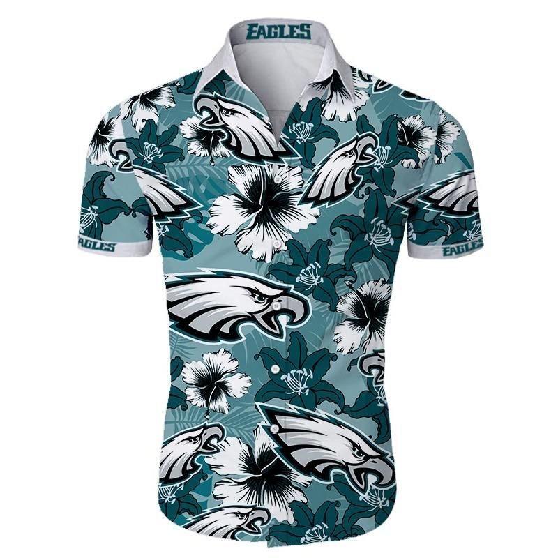 Nfl Philadelphia Eagles Hawaiian Shirt Summer Button Up Nfl Philadelphia Eagles Hawaiian Shirt Summer Button Up
