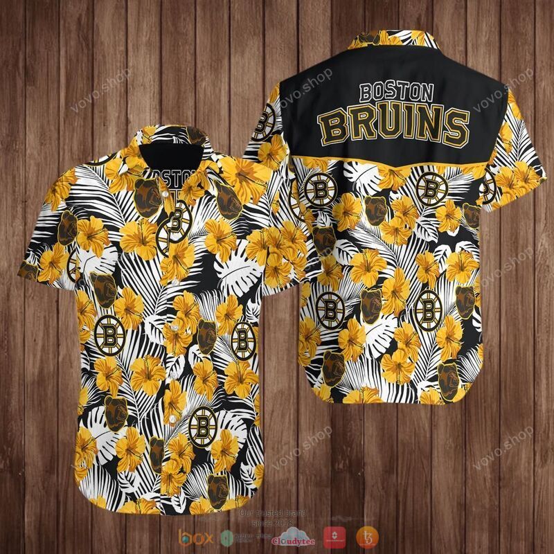 Nhl Boston Bruins Hawaiian Shirt Nhl Boston Bruins Hawaiian Shirt