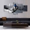 Night Slope - Sport 5 Panel Canvas Art Wall Decor