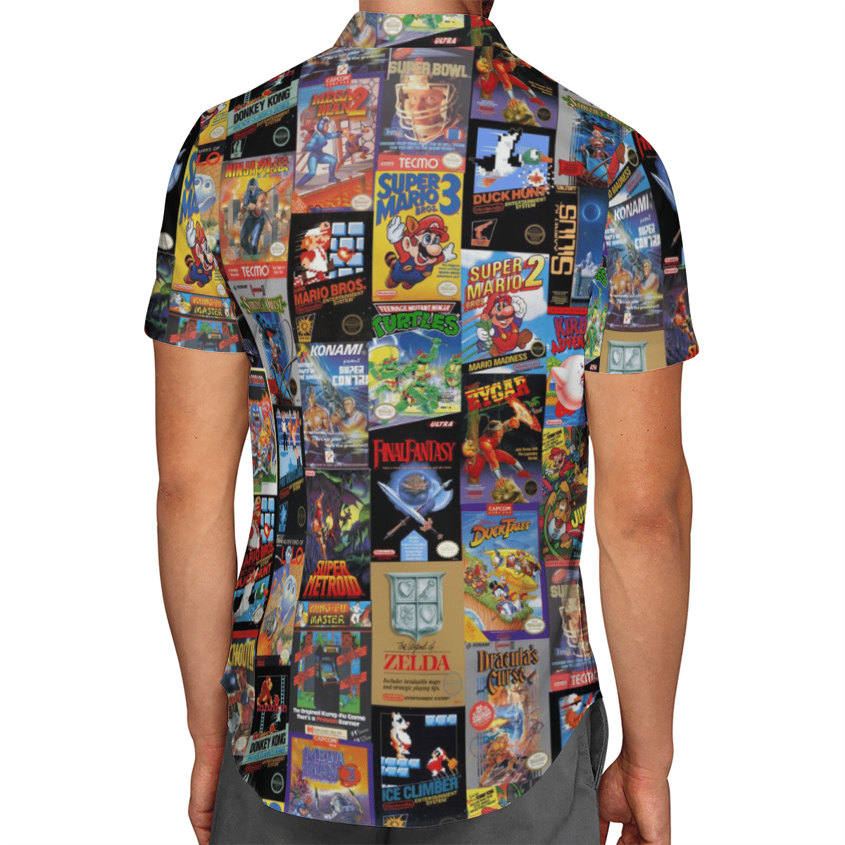 Nintendo Game Hawaiian Shirt Nintendo Game Hawaiian Shirt