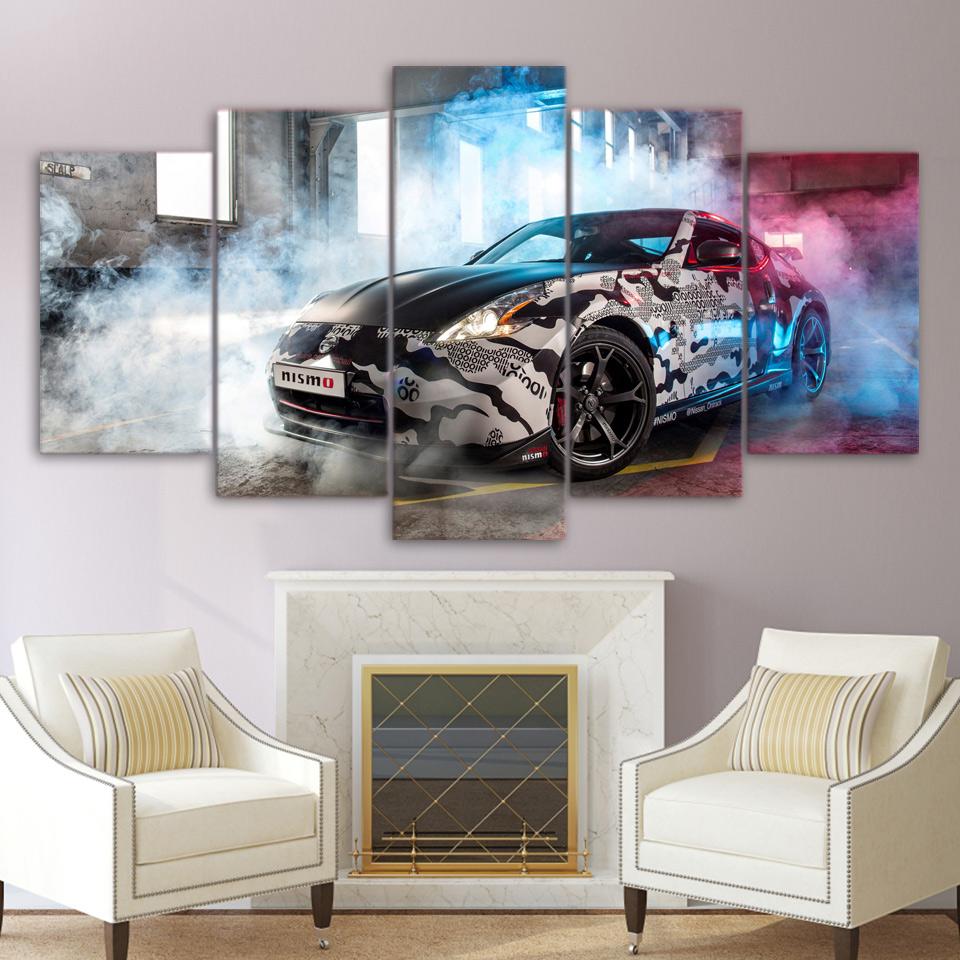 Nissan 370Z Nismo - Automative 5 Panel Canvas Art Wall Decor Nissan 370Z Nismo - Automative 5 Panel Canvas Art Wall Decor