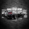 Nissan Flashy Gtr - Automative 5 Panel Canvas Art Wall Decor