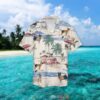 Norwegian Elkhound Summer Beach Hawaiian Shirt
