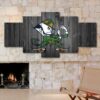 Notre Dame Fighting Irish Football College - Sport 5 Panel Canvas Art Wall Decor