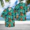 Nova Scotia Duck Tolling Retriever Tropical Hawaiian Shirt Summer Button Up