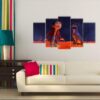 ?Oco Pixar - Cartoon 5 Panel Canvas Art Wall Decor
