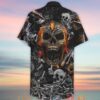 Oh My Skull And Bullet Hawaiian Shirt