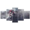 Ohio State - Super Player- Sport 5 Panel Canvas Art Wall Decor