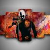 One Punch Man 1 - Anime 5 Panel Canvas Art Wall Decor