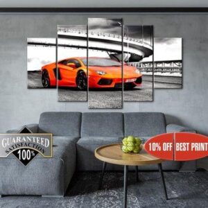 Orange Lamborghini
