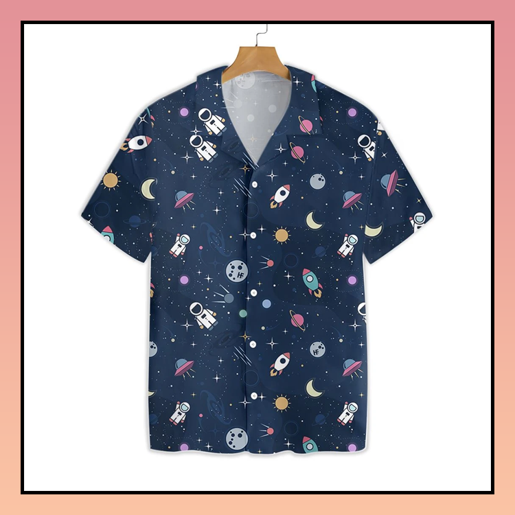 Outer Space Hawaiian Shirt Outer Space Hawaiian Shirt