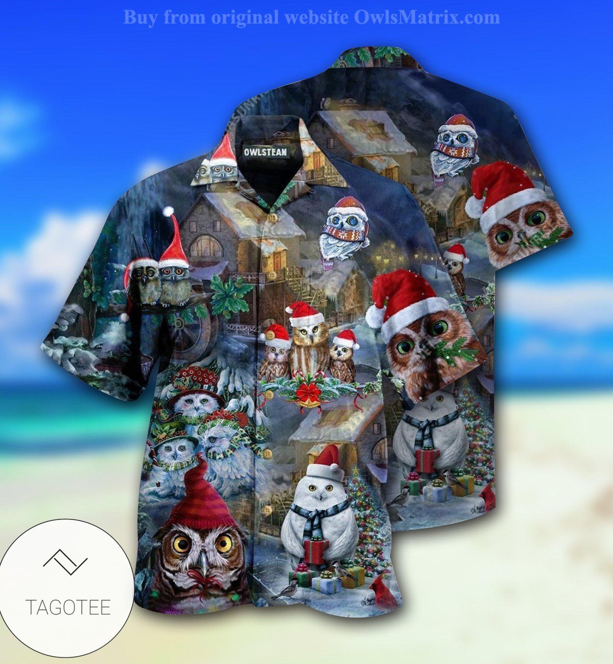 Owls Love Christmas Happy Limited Hawaiian Shirt Owls Love Christmas Happy Limited Hawaiian Shirt