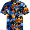 Paradise Day Enjoy Wine On Island Sunset Hawaiian Shirt