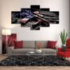 Patriots Prepare - Army 5 Panel Canvas Art Wall Decor