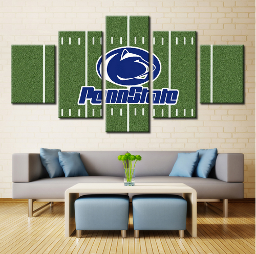 Penn State Nittany Lions - Sport 5 Panel Canvas Art Wall Decor Penn State Nittany Lions - Sport 5 Panel Canvas Art Wall Decor