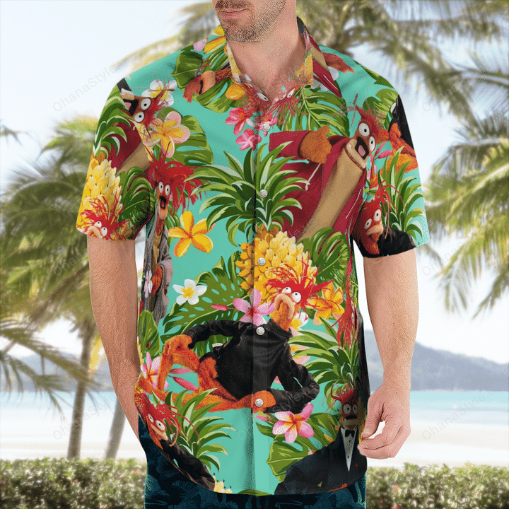 Pepe The King Prawn Hawaiian Shirt Pepe The King Prawn Hawaiian Shirt