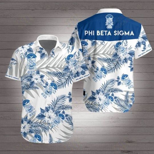 Phi Beta Sigma Hawaiian Shirt Phi Beta Sigma Hawaiian Shirt