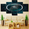 Philadelphia Eagle Logo - Sport 5 Panel Canvas Art Wall Decor