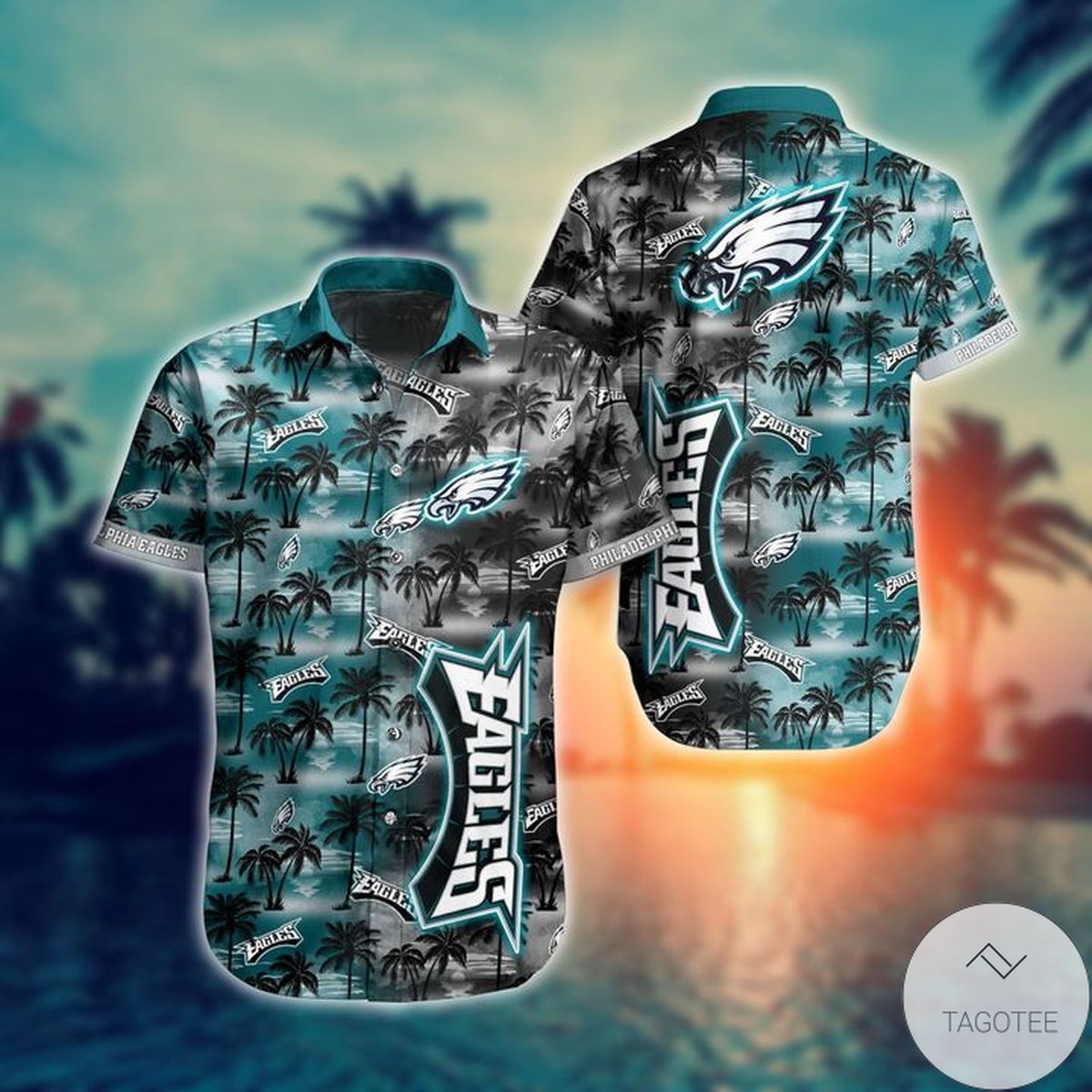Philadelphia Eagles Nfl Hawaiian Shirt Philadelphia Eagles Nfl Hawaiian Shirt
