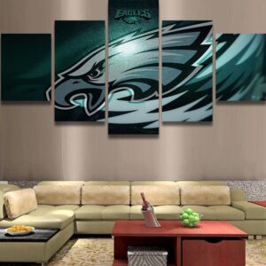 Philadelphia Eagles - Sport 5 Panel Canvas Art Wall Decor