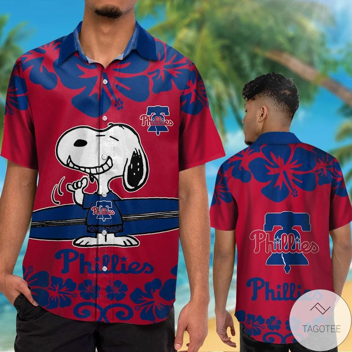 Philadelphia Phillies Snoopy Hawaiian Shirt Philadelphia Phillies Snoopy Hawaiian Shirt