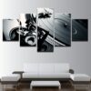 Photo Style Music Dj Console Instrument - Music 5 Panel Canvas Art Wall Decor