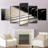 Piano Keyboard - Music 5 Panel Canvas Art Wall Decor